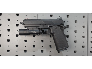NIGHTHAWK CUSTOM X AGENCY 2011 DOUBLE AGENT BLACKOUT 9MM