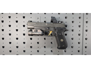 SIG SAUER P220 LEGION 10MM W/ TRIJICON SRO & RARE LEGION TLR-1 HL